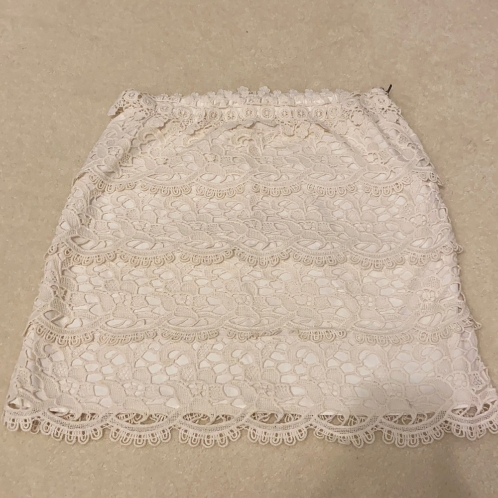 Loft lace skirt size 8